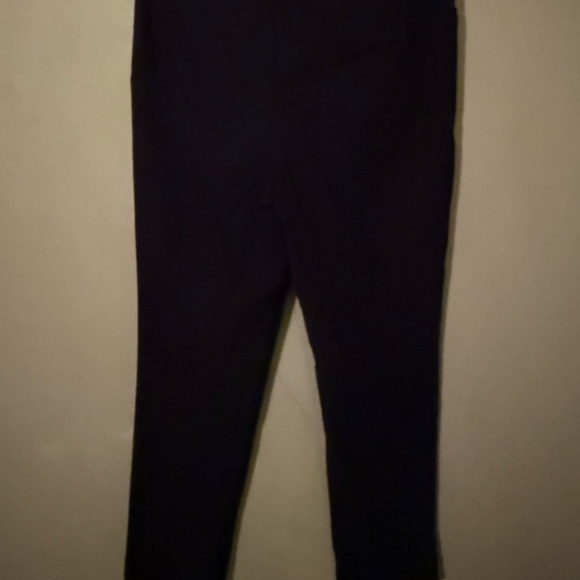 Chico's Classic Black Straight Leg Pants - Picture 3 of 3